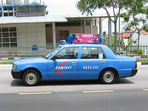 Blue Comfort Taxi | Flickr - Photo Sharing!
