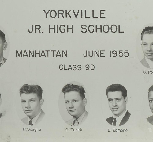 G Turek Yorkville Jr High School 1955 by marmalade brat
