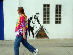 Banksy Interact on Beverly Blvd.