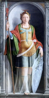 IMG_7813B Fra Bartolomeo. (Baccio della Porta). 1473-1517. Florence.  Minerve (Athena) vers 1490. Louvre.