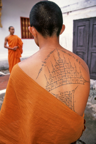 4 Here is a sample of Lao magical tattoos Sak Yant 