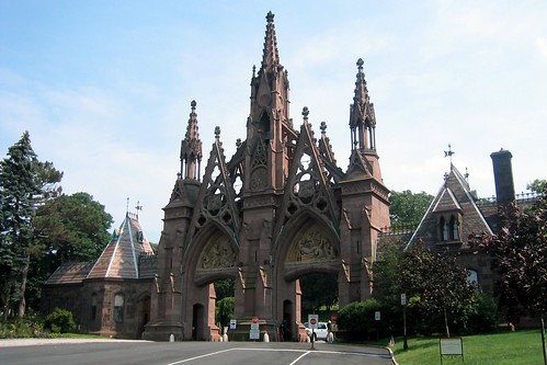 Brooklyn - Green-Wood Cemetery: Cemetery Gate by wallyg, on Flickr