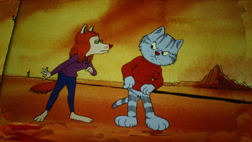 Fritz the cat Fritz unhappy by Tmanto