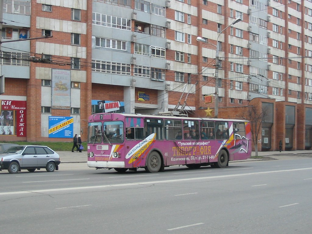 : Tula trolleybus 46 -682 [00] build in 1992, withdrawn in 2012