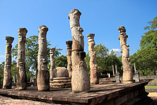 Ruins of Sri Lanka - Nissanka Latha Mandapaya In Polonnaruwa