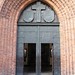 Entrance to Jesuit Church, Swietojanska Street, Warsaw