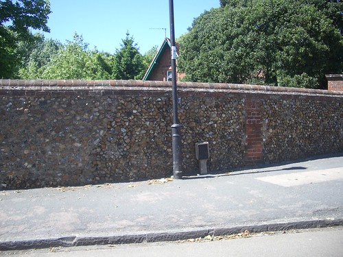 Stone wall in Cambridge