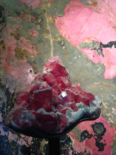 rhodonite and rhodochrosite minerals