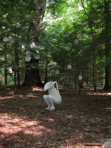 Outdoor sculpture at Chesterwood.