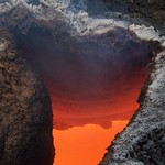 Mount Etna lava flow