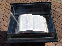 Bible at the Rutherford County Court House