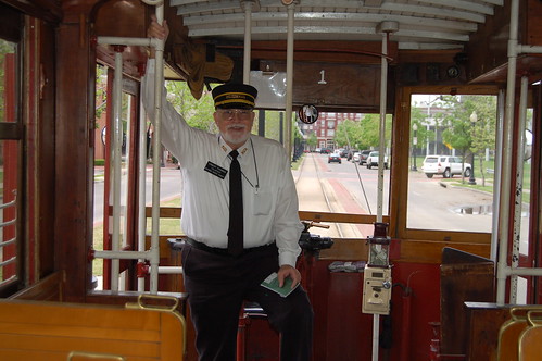 Trolley driver in Dallas