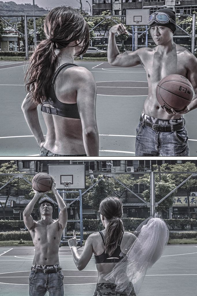 籃球故事婚紗,basketball