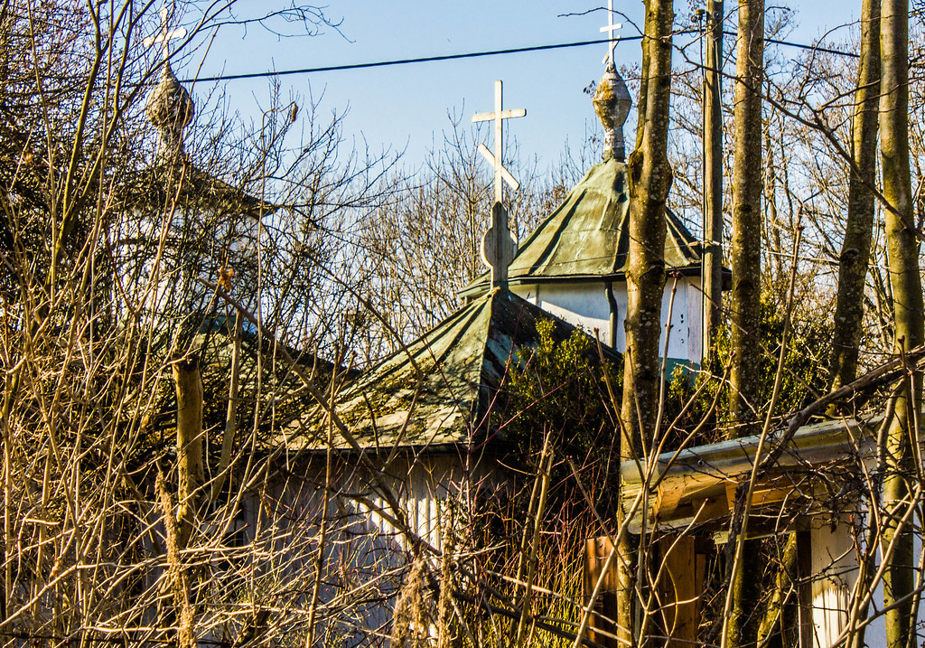 : Church in the woods