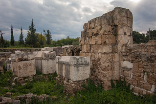 Necropolis at Al Bass Archaeological Site at Tyre, Lebanon