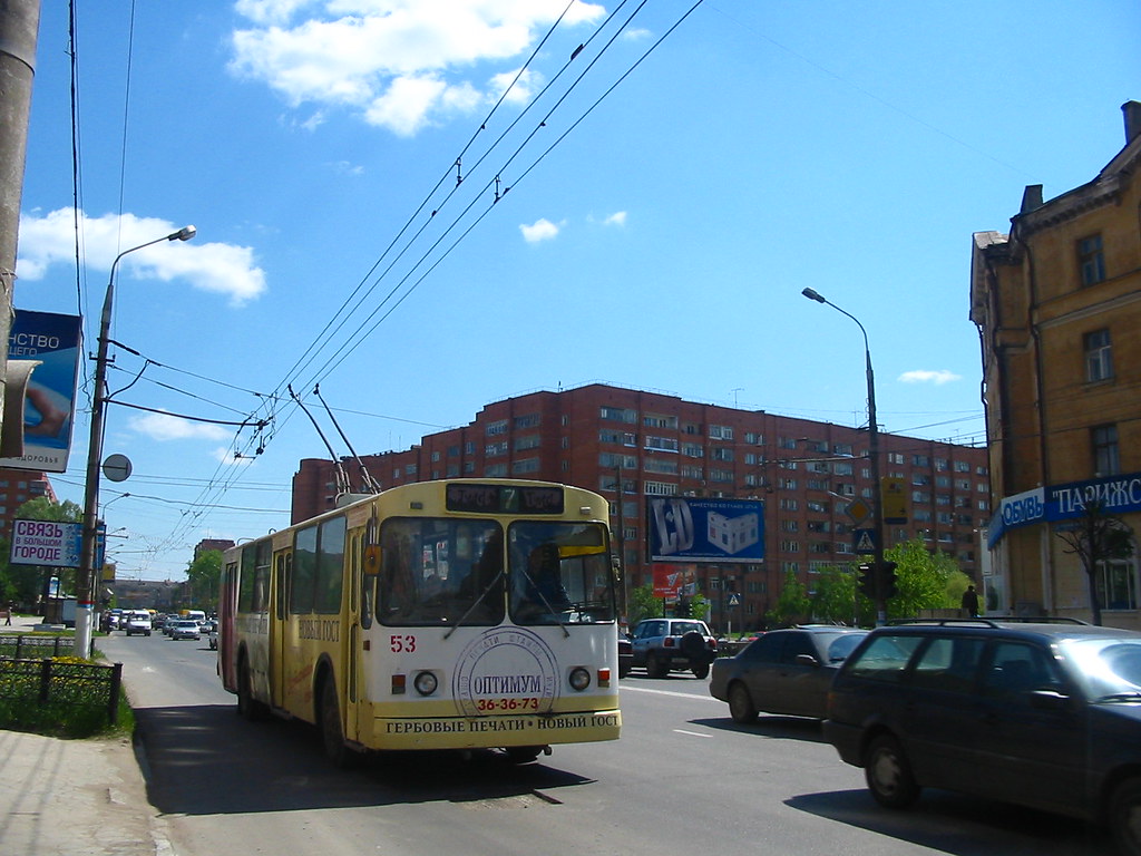 : Tula trolleybus 53 -682-012 [0] build in 1990, withdrawn 2013
