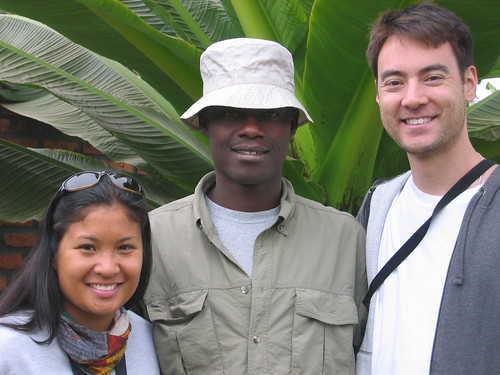 Christi and Darren with Greg of Amahoro Tours