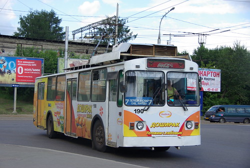 Irkutsk trolleybus ST-682G 190 ©  trolleway