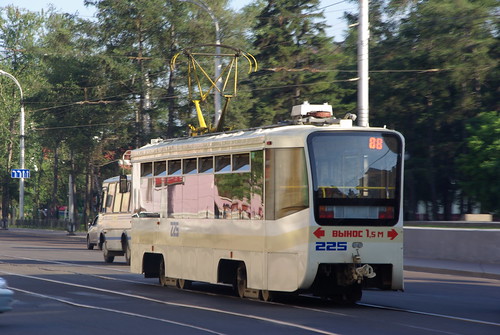 Irkutsk tram 71-619K 225 ©  trolleway