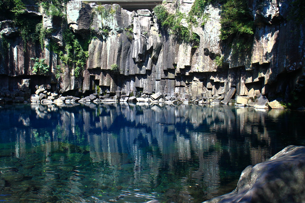 : waterfall in september