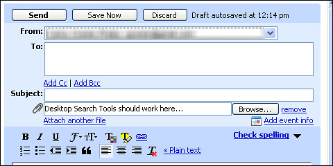 desktop search tools