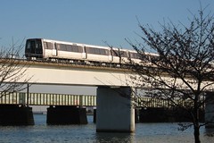 Metro train over the Potomac