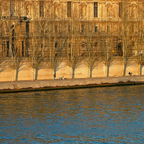 Winter Afternoon along the Quais, Paris II