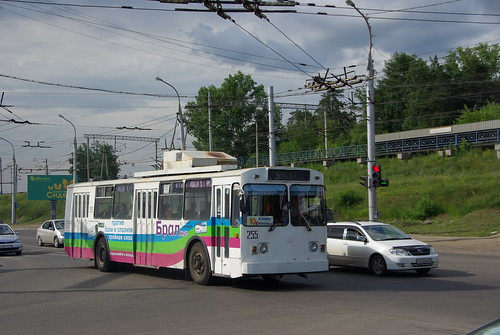 Irkutsk trolleybus VMZ-170 255, withdrawn in 2014 ©  trolleway
