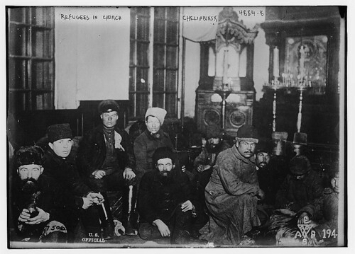 Refugees in church, Cheliabinsk (LOC) ©  The Library of Congress