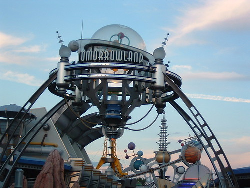 the magic kingdom florida. This is the entrance to