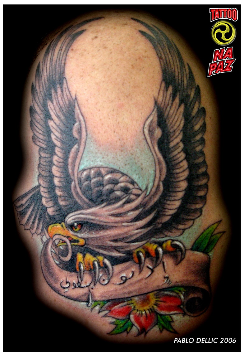 Miami Ink Tattoo Portfolio: Miami Ink Tattoo Portfolio: Tatuagem de Aguia