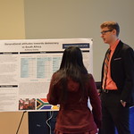 Political Science student shares his research.