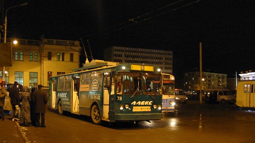 Tula trolleybus 78 VMZ-170 build in 2001, withdrawn in 2015 ©  trolleway