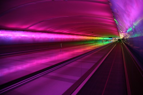 Psychedelic Tunnel at DTW