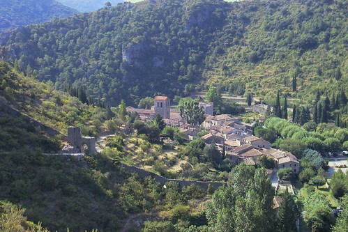 Le village de St Guilhem-le-Désert