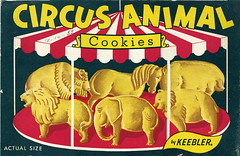 Keebler Circus Animal Cookies box