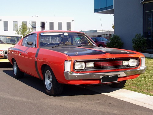Valiant VH Charger R T SixPack One of the classic Aussie muscle cars 