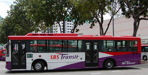 Singapore SBS Public Bus