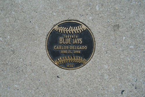 carlos delgado jays. plaque - Carlos Delgado