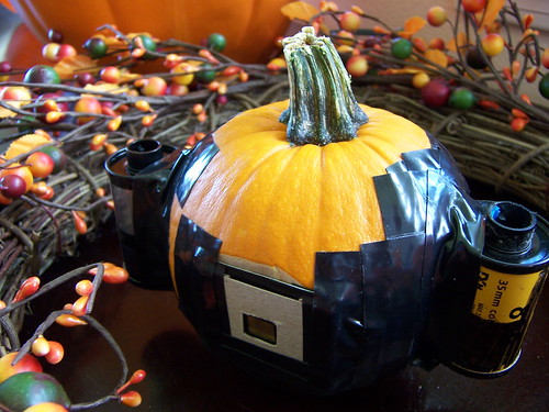 pinhole camera made from a real pumpkin! by Haiku Garry 