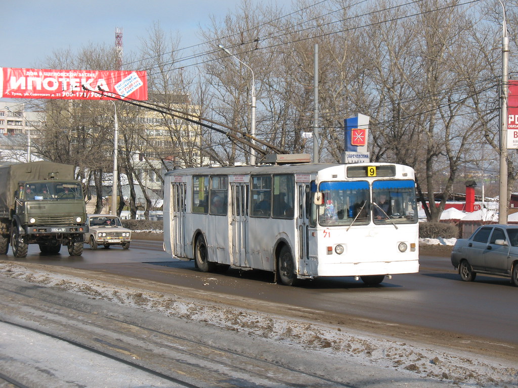 : Tula trolleybus 71 -682-013 [0] build in 1990, withdrawn 2013