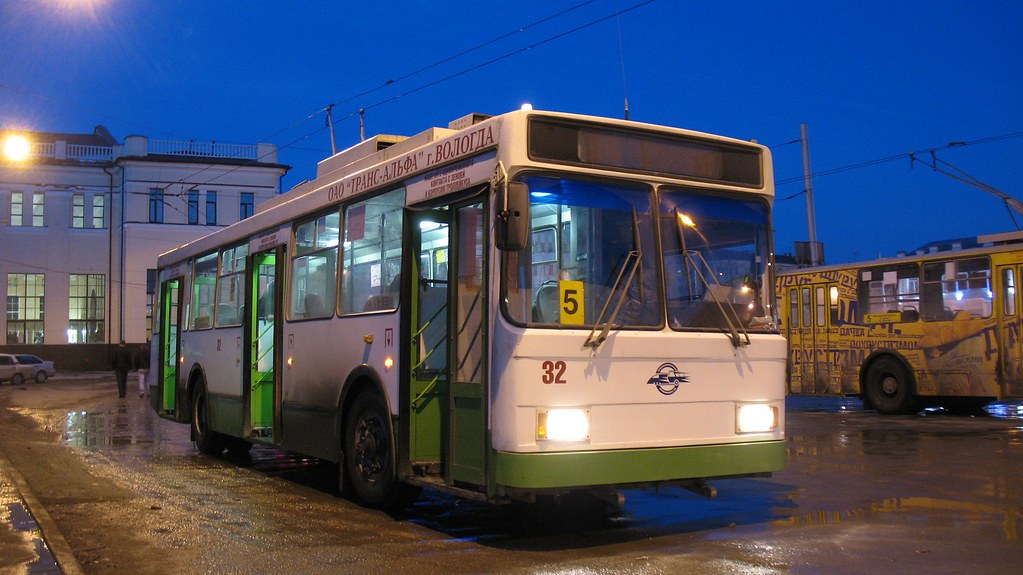 : Tula trolleybus 32 VMZ-5298-20 build in 2004, withdrawn in 2015