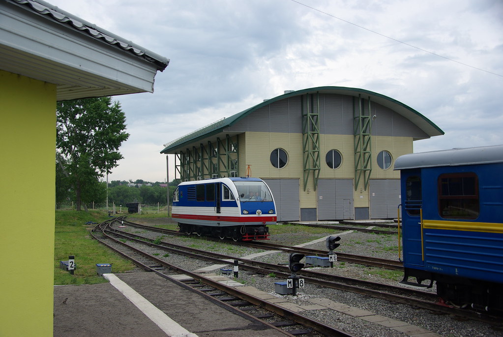 : Irkutsk children railway TU2K-053