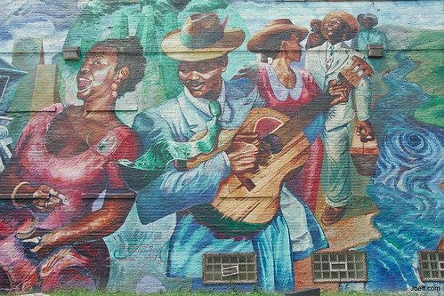 Mural in Bronzeville, Chicago