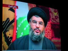 Hassan Nasrallah on TV