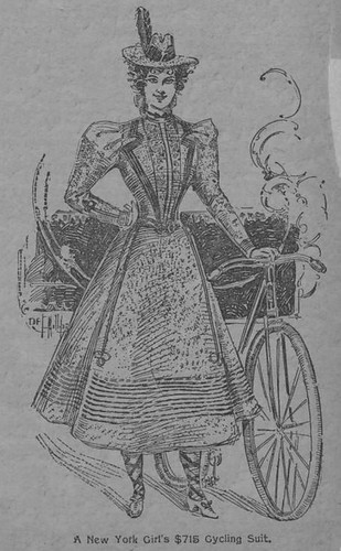 A Gorgeous Cycling Suit to Cost $715 (1897) ©  Michael Neubert