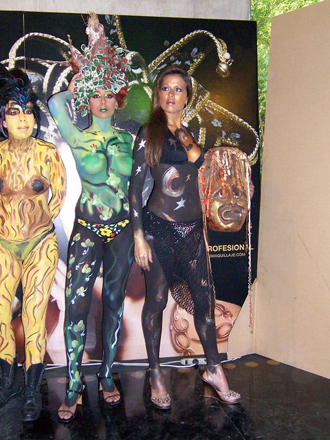 Girl of the Night - Body Painting