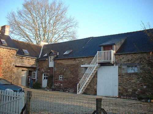 The 'old house' wing of our Brittany Gite
