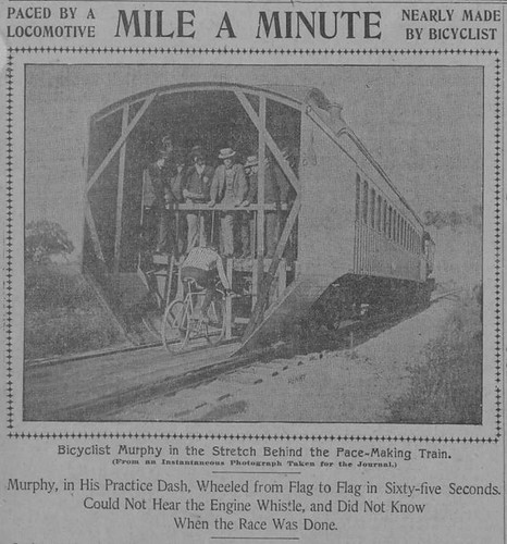 Mile-a-Minute Murphy article (1899) ©  Michael Neubert