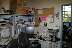 My Desk @ ULV by arkworld